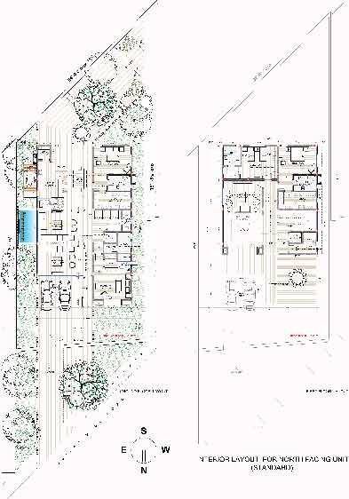 Floor Plan of NK Leasing Signature Villas in Kokapet, Hyderabad - Image 314625