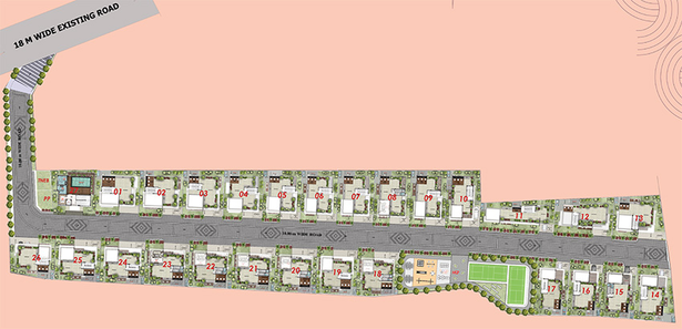 Master Plan of Nutech Gardens Of Gaia in Sholinganallur, Chennai - Image 285173