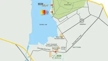 Location of JP Iscon Tall Trees - Image 263831