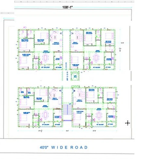 Master Plan of Jubilee Arcade in Dilsukhnagar, Hyderabad - Image 230155