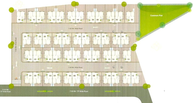 Master Plan of Shrimay Villa in Kareli Baug, Vadodara - Image 128384