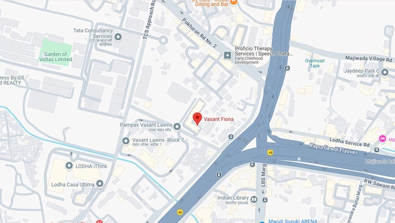 Location of Sheth Vasant Fiona in Thane West, Thane - Image 251876