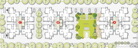 Master Plan of Gala Glory in South Bopal, Ahmedabad - Image 262911