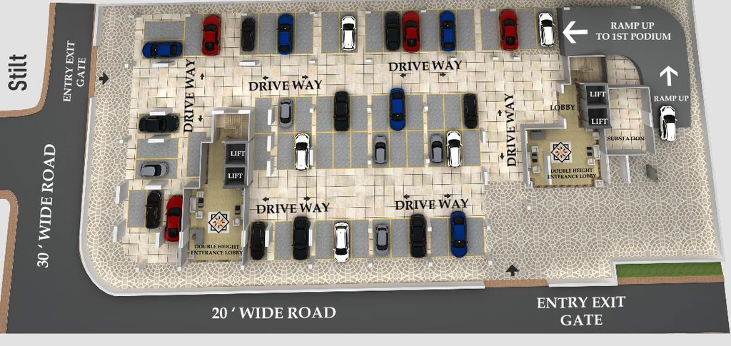 Master Plan of Mayfair Akshay in Andheri West, Mumbai - Image 333137