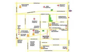 Location of Mayfair Shyam - Image 333147
