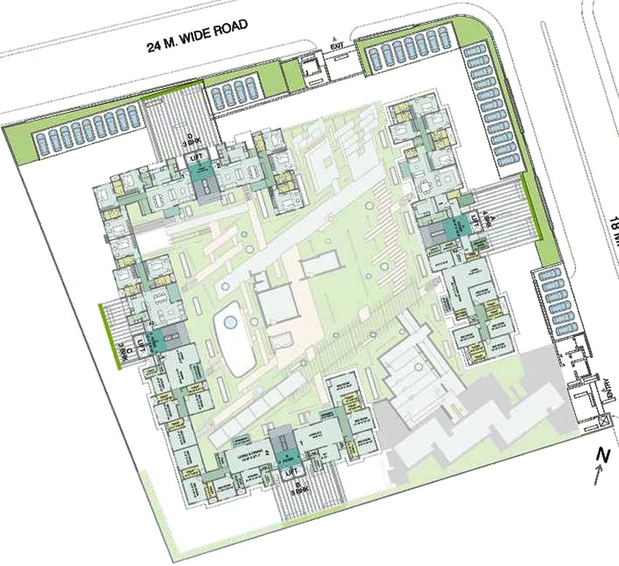 Master Plan of Gala Gardenia in South Bopal, Ahmedabad - Image 262897