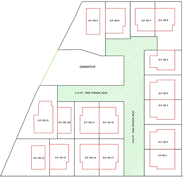 Master Plan of Sahjanand The Garden in Shilaj, Ahmedabad - Image 266663