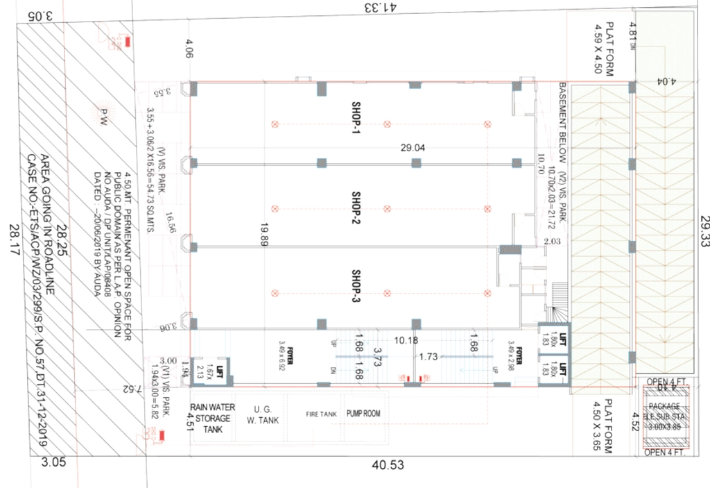 Master Plan of Sahjanand The Capital 3 in Navrangpura, Ahmedabad - Image 358084
