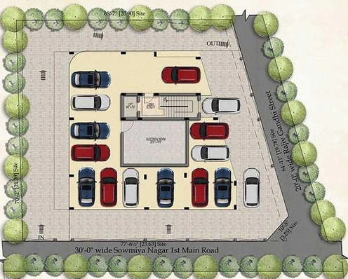 Master Plan of Pearl Petunia in Perumbakkam, Chennai - Image 241972