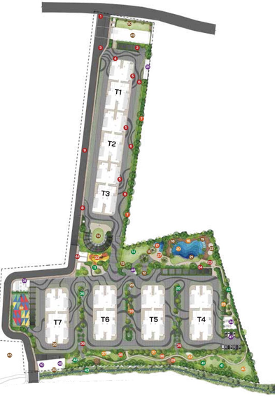 Master Plan of Modern Engrace Vista in Sarjapur, Bangalore - Image 123864