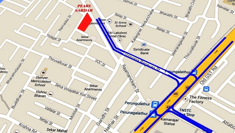 Location of Pearl Sardar in Perungalathur, Chennai - Image 242078