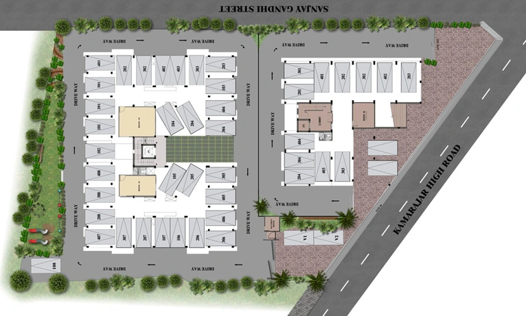 Master Plan of Pearl Sardar in Perungalathur, Chennai - Image 242080