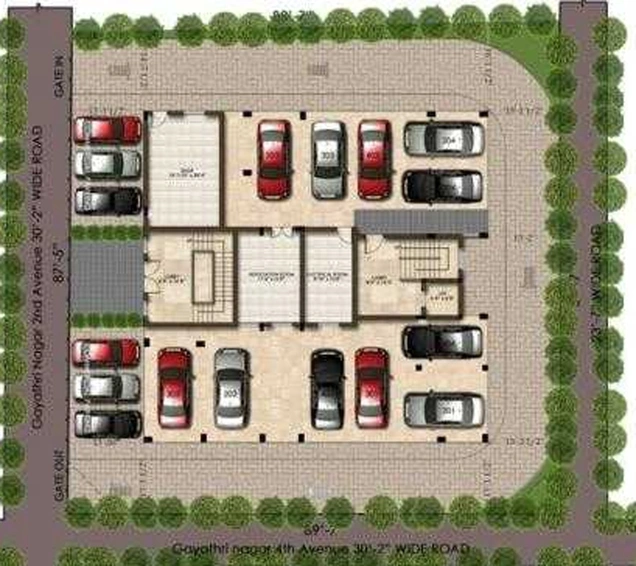 Master Plan of Pearl Ferndale in Medavakkam, Chennai - Image 242122