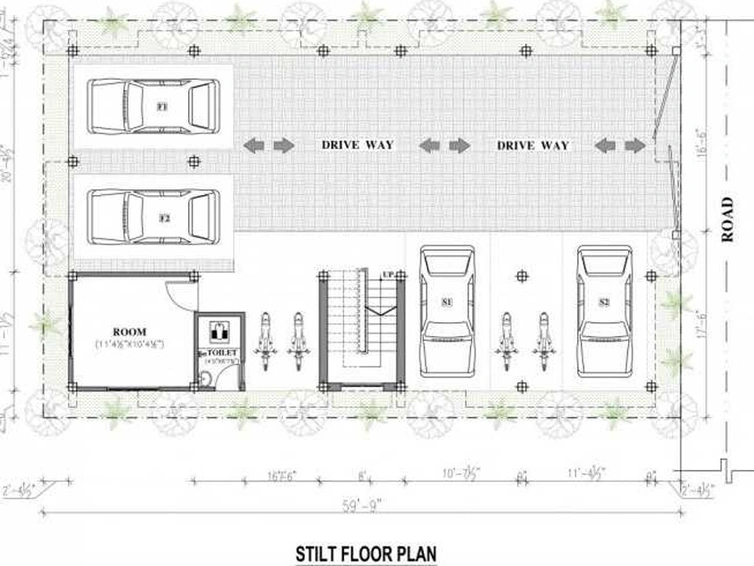 Master Plan of Pearl Residency in Medavakkam, Chennai - Image 242134