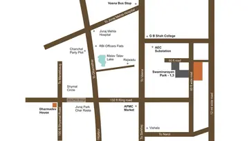 Location of Dharmadev Swaminarayan Park 3 - Image 262753