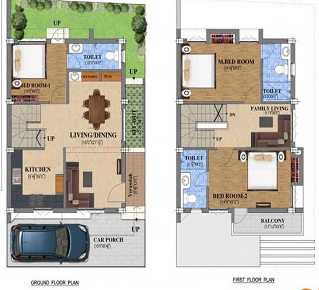 3 BHK House/Villa in Pearl Flora Villas in Medavakkam, Chennai - Image 840656