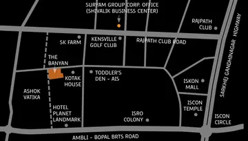 Location of Suryam Banyan - Image 269837