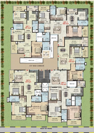 Master Plan of Soni Armani in Basavanagudi, Bangalore - Image 123891
