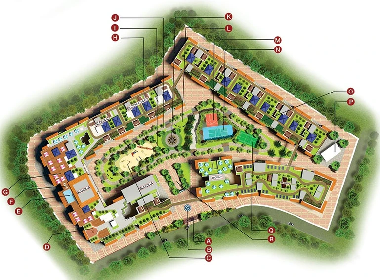 Master Plan of MVR Laguna Azul - Phase 5 in Sancoale, Goa - Image 237167