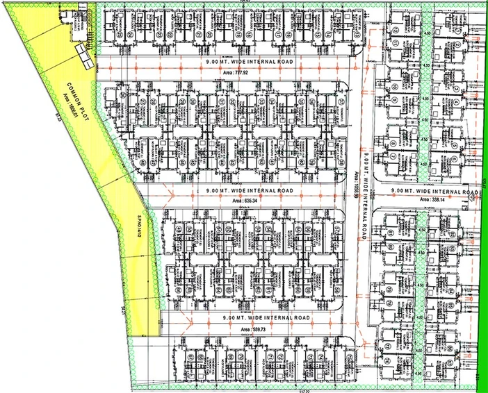 Master Plan of Aroma Exotica in Memnagar, Ahmedabad - Image 262262
