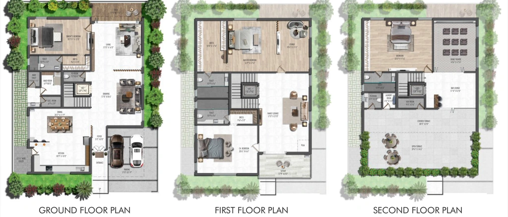 4 BHK House/Villa in Samracana Walden in Kollur, Hyderabad - Image 867027