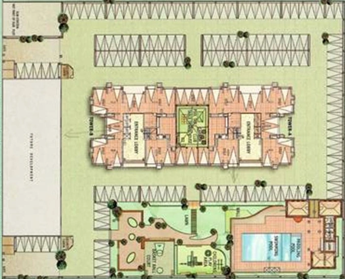 Master Plan of Neelsidhi Tower in Vashi, Navi Mumbai - Image 252022