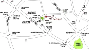 Location of Sanskrut Solitaire Bungalows - Image 266809
