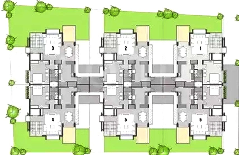 Master Plan of Sanskrut Solitaire Bungalows in Gulbai Tekra, Ahmedabad - Image 266810