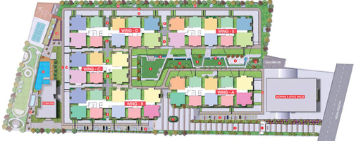 Master Plan of Hallmark Empyrean in Puppalaguda, Hyderabad - Image 129645