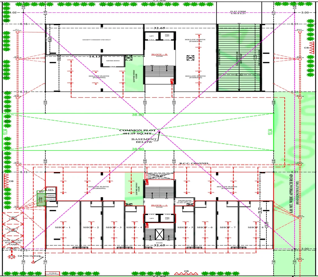 Master Plan of Seventh Orchid in Jagatpur, Ahmedabad - Image 267272