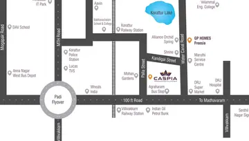 Location of GP Homes Caspia - Image 236431