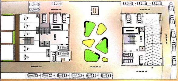 Master Plan of Royal Glory in Vaishnodevi Circle, Ahmedabad - Image 272582
