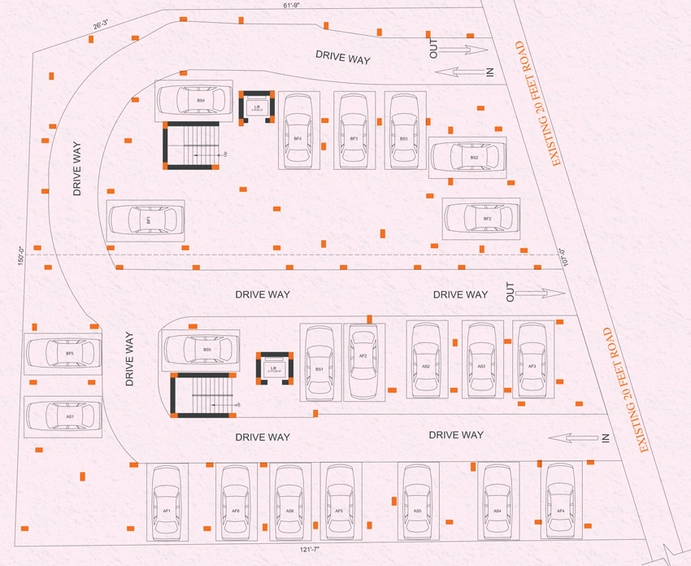 Master Plan of GP Freesia in Korattur, Chennai - Image 236489
