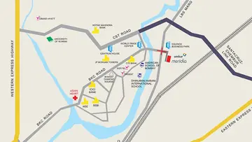 Location of Omkar Meridia - Image 337565