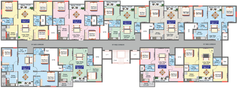 Floor Plan of GP Valencia Emerald in Ayanambakkam, Chennai - Image 237093