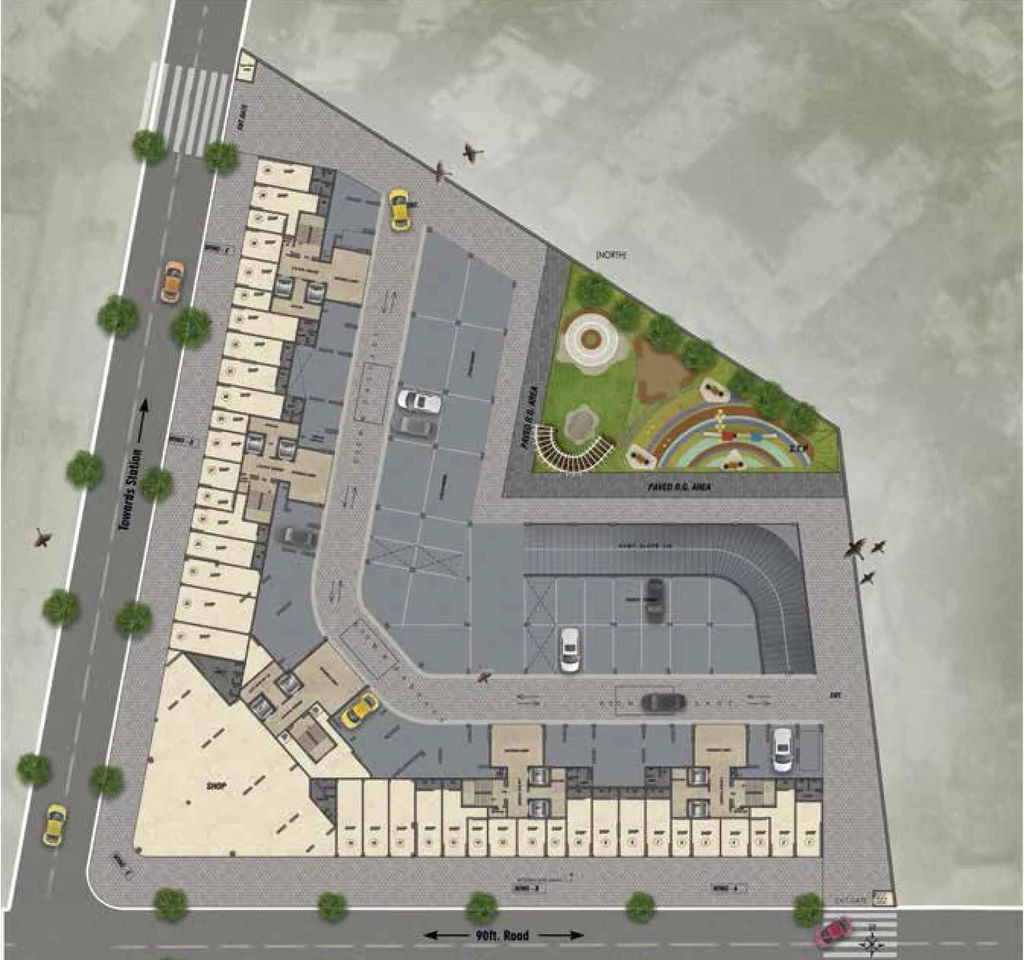 Master Plan of Jaydeep Anutham in Mulund West, Mumbai - Image 331395