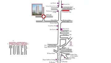 Location of Jaydeep Prathamesh Towers - Image 241054