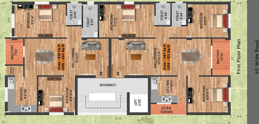 Master Plan of Sri Hari Vrindavan in Avadi, Chennai - Image 334818