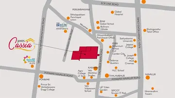 Location of Jones Cassia 4 - Image 330815