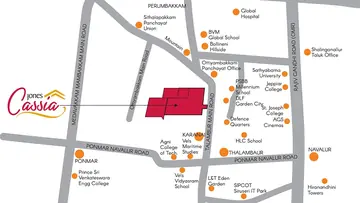 Location of Jones Cassia 6 - Image 330826