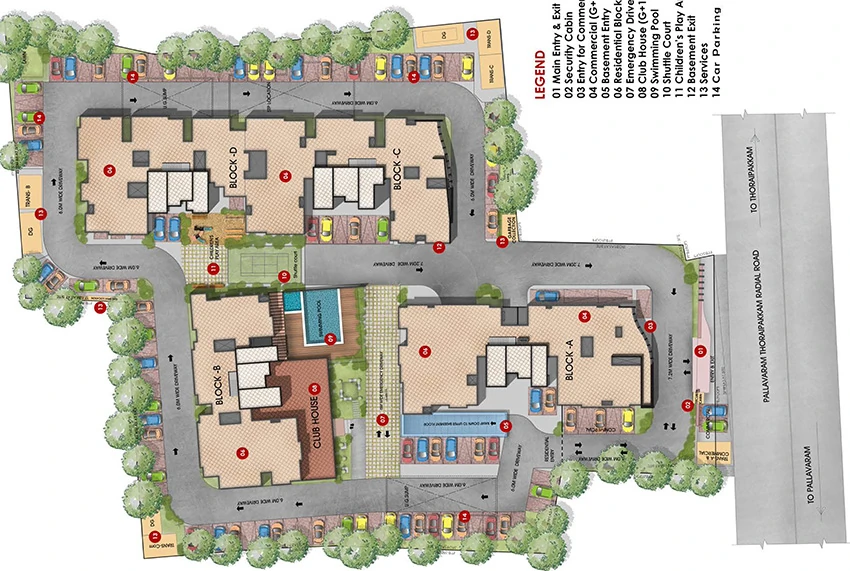 Master Plan of Jones Blazia in Kovilambakkam, Chennai - Image 329478