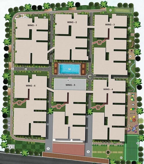 Master Plan of United Sai Silicon City in Whitefield, Bangalore - Image 123992