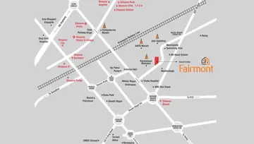 Location of Shayona Fairmont - Image 272719