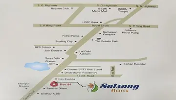 Location of Dhruv Satsang Flora - Image 127678