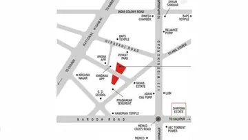 Location of Shayona Residency - Image 267552