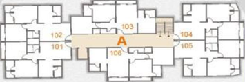 Floor Plan of Shayona Pushp in Ghatlodiya, Ahmedabad - Image 267548