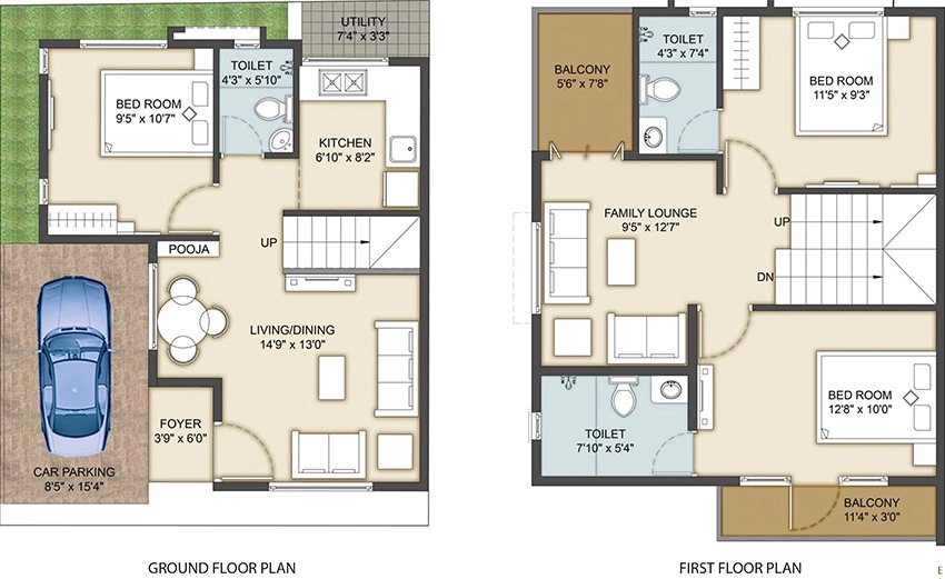 3 BHK House/Villa in Poojaa Kalpavrisksham in Porur, Chennai - Image 883329