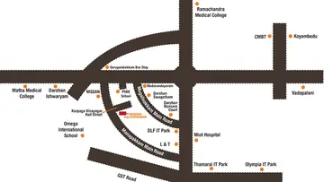 Location of Poojaa Kalpavrisksham - Image 340514