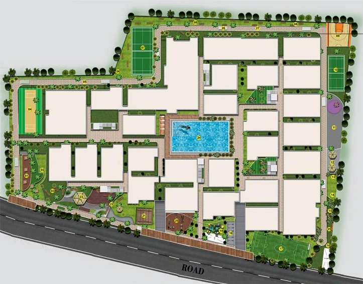 Master Plan of United Sai Arcade in Whitefield, Bangalore - Image 124016