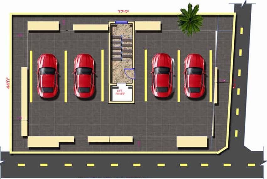 Master Plan of Sreenivas Sri Raghava in Nanganallur, Chennai - Image 340592